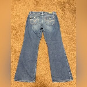 Levi's Blue Flare Women's Jeans